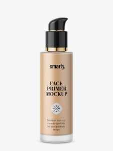 Face primer mockup