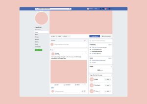 Facebook Page Mockup (2020)