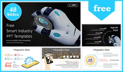 Factory Automation Industry PowerPoint Templates