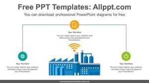 Factory Automation PowerPoint Diagram