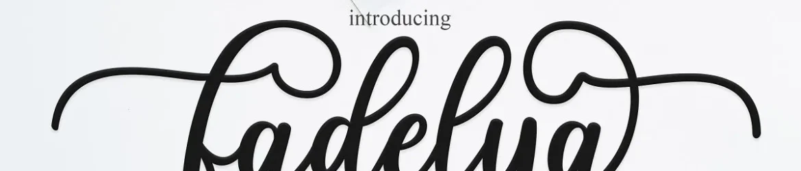 Fadelya Script Font