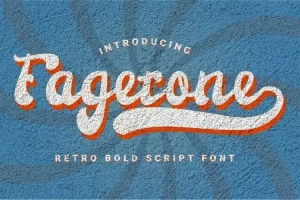 Fagetone Script Font