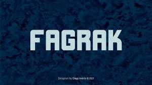 Fagrak Font › Fontesk