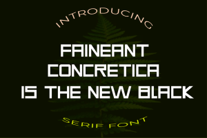 Faineant Font