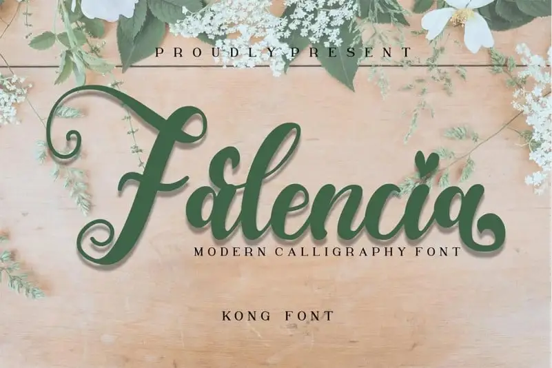 Falencia Script Font