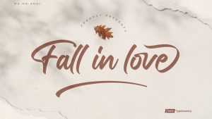 Fall in Love Script Font › Fontesk