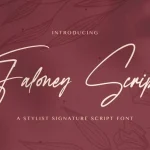 Faloney Script Font