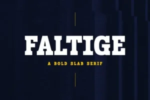 Faltige Font