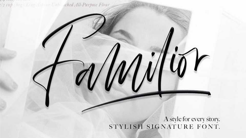 Familior Script Font › Fontesk