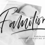 Familior Signature Font