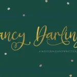 Fancy Darling Calligraphy Font