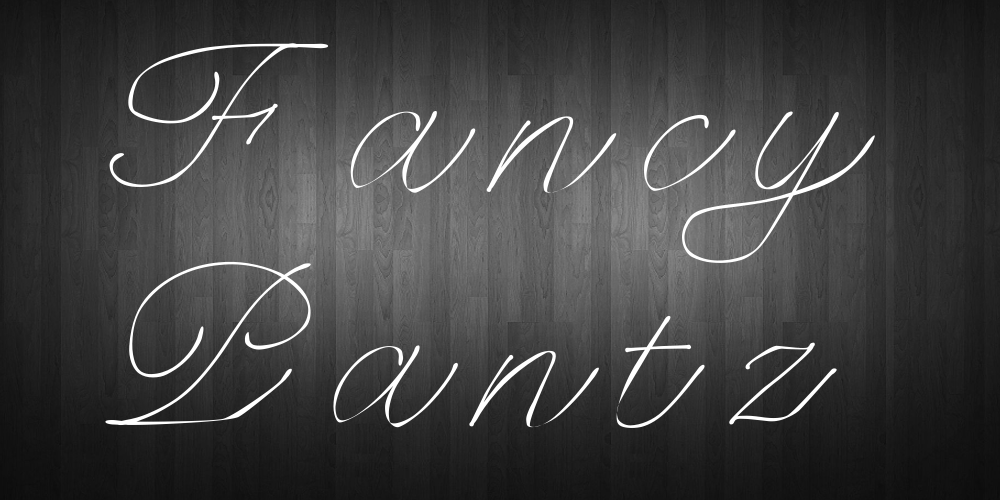Fancy Pantz Font