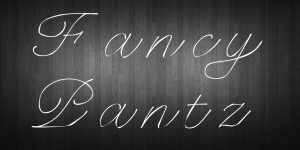 Fancy Pantz Font