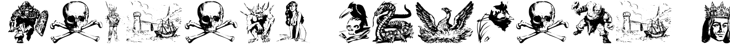 Fantasy Clipart 1 Font