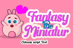 Fantasy The Miniatur Font