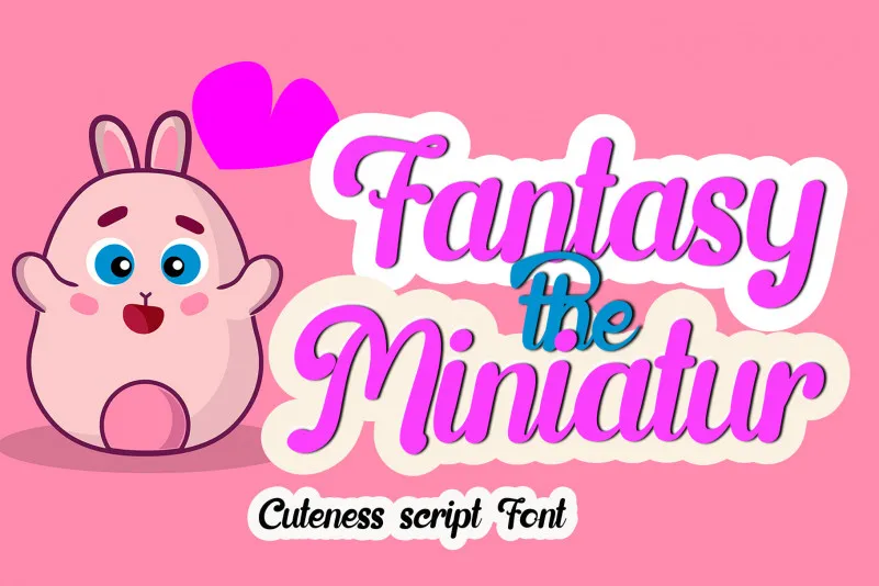 Fantasy The Miniatur Font