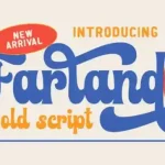 Farland Bold Script Font