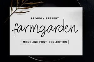 Farmgarden Handwritten Font
