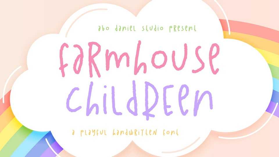Farmhouse Children Font › Fontesk