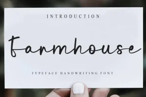 Farmhouse Font