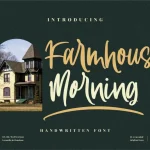 Farmhouse Morning Font