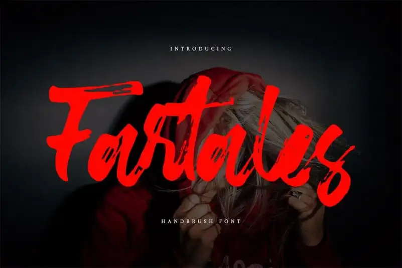 Fartales Brush Font