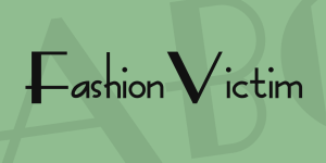 FashionVictim Font