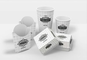 Fast Food Branding and Packaging Mockup (PSD)