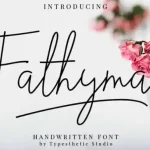 Fathyma Handwritten Font