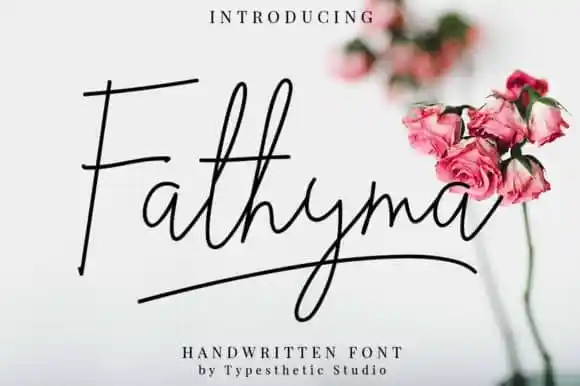 Fathyma Handwritten Font