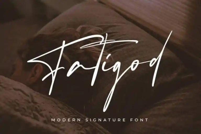 Fatigod Script Font