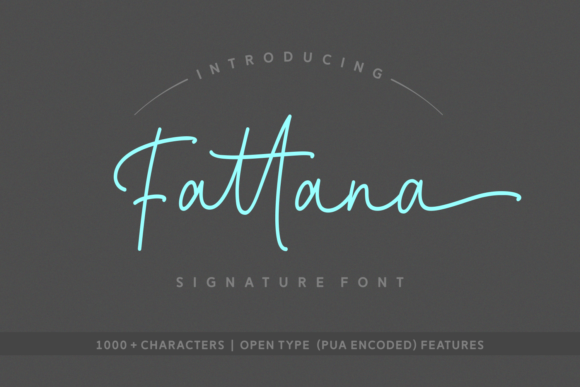 Fattana Script Font
