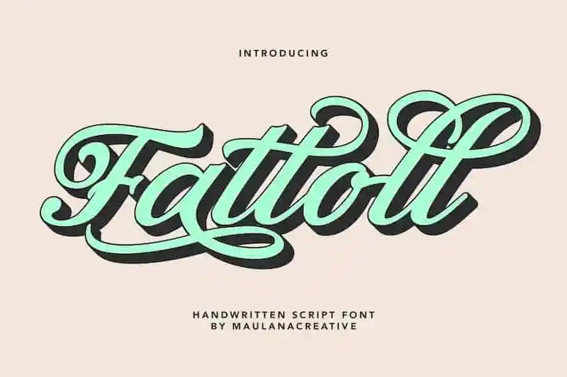 Fattoll Script Font