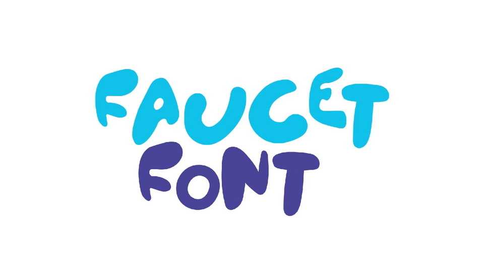 Faucet Font › Fontesk