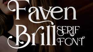 Faven Brill Font › Fontesk