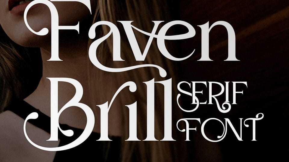 Faven Brill Font › Fontesk