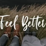 Feel Better Brush Font