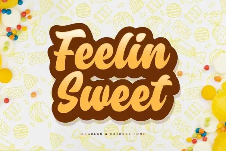 Feelin Sweet Script Font