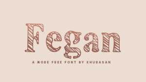 Fegan Font › Fontesk