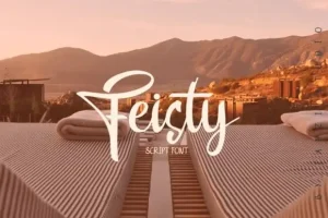 Feisty Script Font