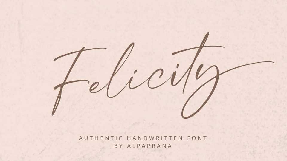 Felicity Script Font › Fontesk