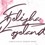 Felisha Roseland Script Font