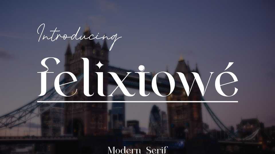 Felixtowe Font › Fontesk