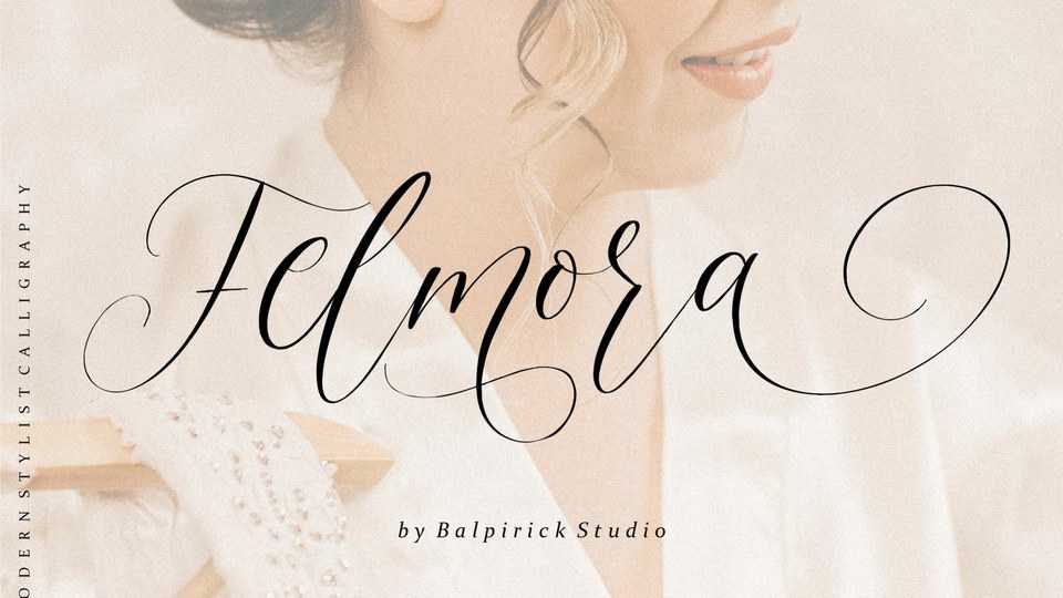 Felmora Script Font › Fontesk