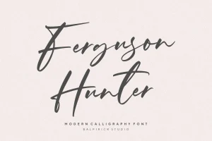 Ferguson Hunter Font