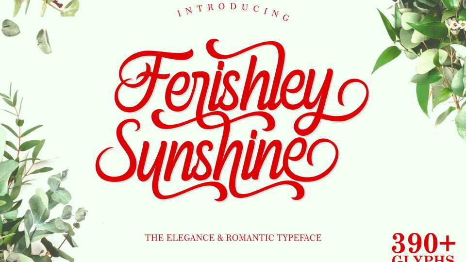 Ferishley Sunshine Script › Fontesk