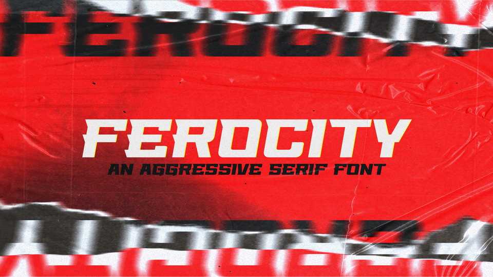 Ferocity Font Family › Fontesk