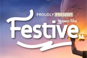 Festive Display Font