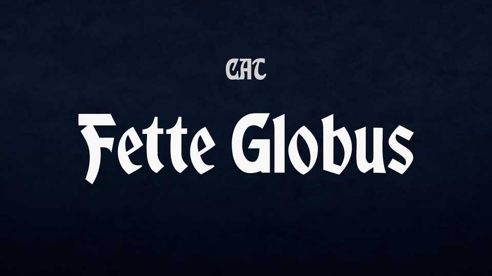 Fette Globus Font › Fontesk