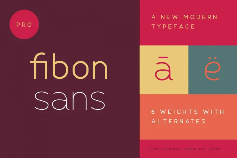 Fibon Sans Font Family